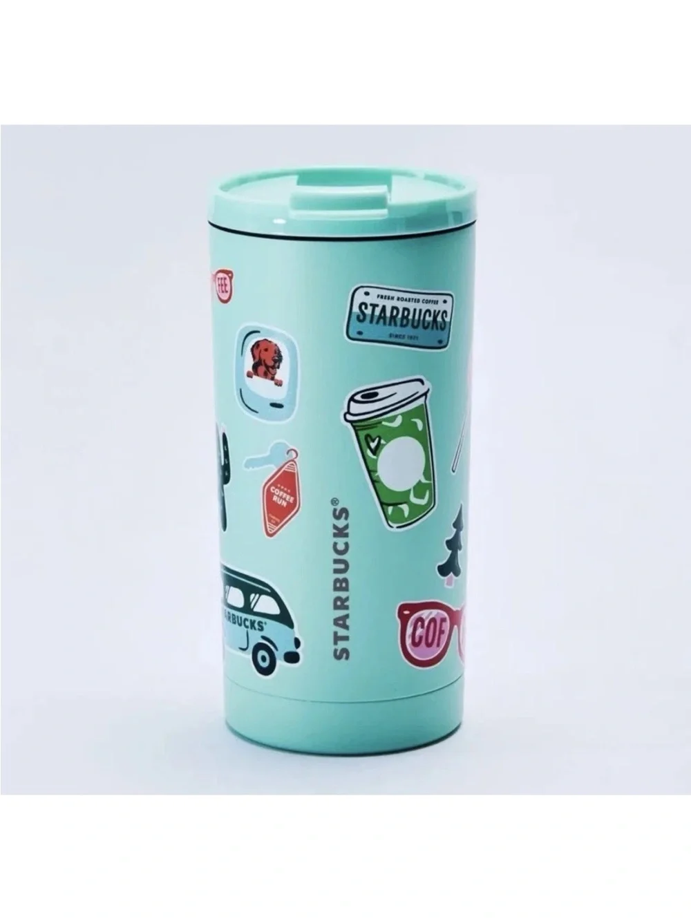 Starbucks Road Trip Collection 2026 SS Sticker Tumbler 16oz